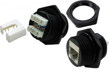 Модуль Lanmaster LAN-OK45S5E/180-WP информ. Keystone RJ45 кат.5E FTP (упак.:1шт)