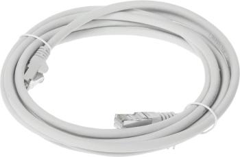 Патч-корд Lanmaster LAN-PC45/S6-3.0-GY FTP RJ-45 вил.-вилка RJ-45 кат.6 3м серый LSZH (уп.:1шт)