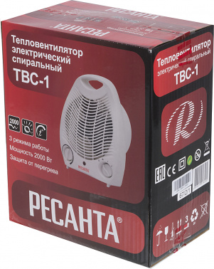 Тепловентилятор Ресанта ТВС-1