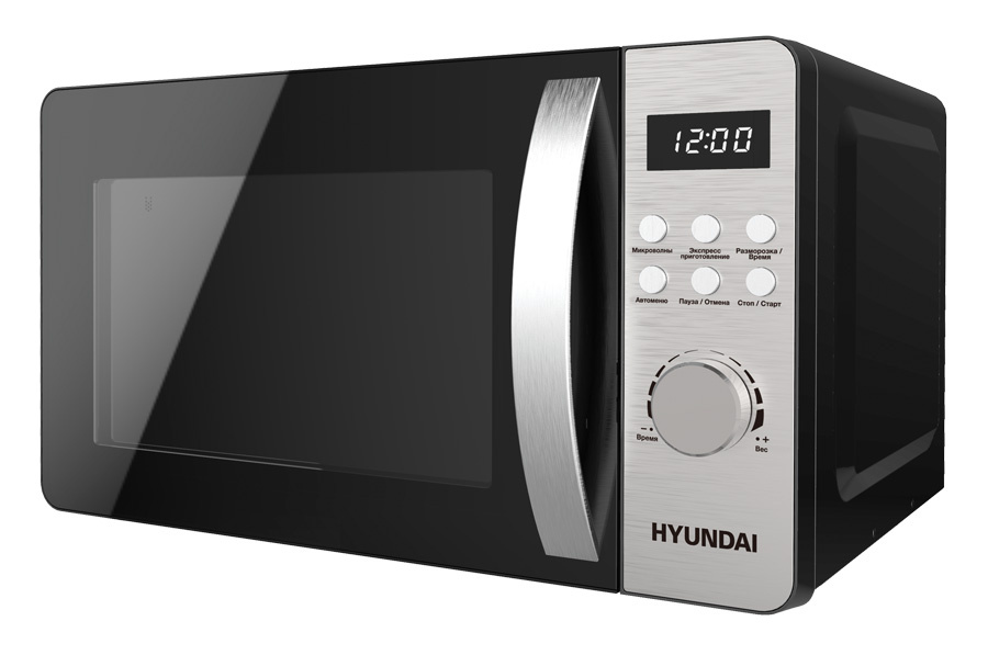 Микроволновая Печь Hyundai HYM-D2071 20л. 700Вт серебристый/черный