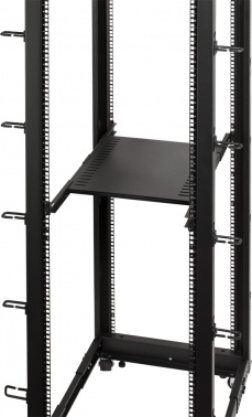 Полка выдвижная Lanmaster TWT-RACK2-S4-ADJ/45 1U нагр.:45кг. 19