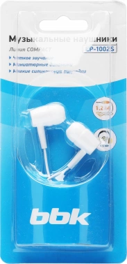 Наушники внутриканальные BBK EP-1002S