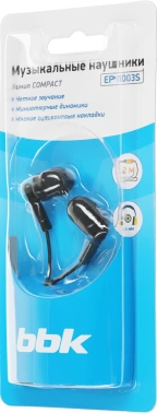 Наушники внутриканальные BBK EP-1003S
