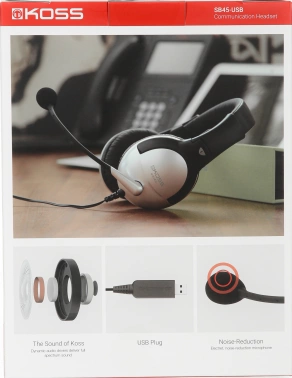 Наушники с микрофоном Koss SB45-USB
