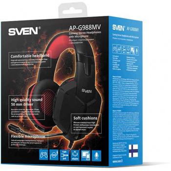 Наушники с микрофоном Sven AP-G988MV