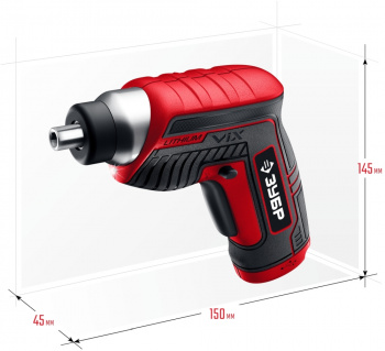 Отвертка аккум. Зубр  ЗО-Е-3.6 Ли