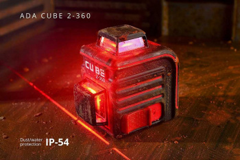 Уровень лазер. Ada  Cube 2-360 Ultimate Edition