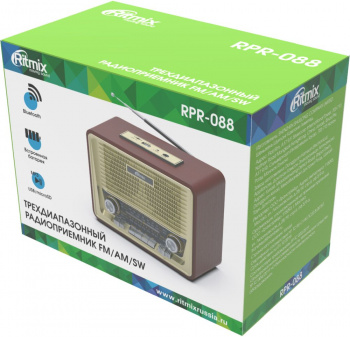 Радиоприемник портативный Ritmix RPR-088