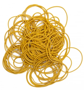 Резинки для купюр Silwerhof 189023 d=60мм 2мм 1000гр натуральный