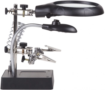 Держатель с лупой Rexant  12-0250