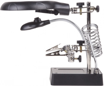 Держатель с лупой Rexant  12-0250