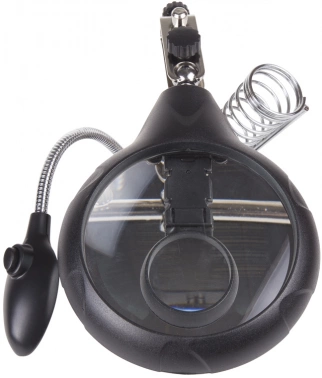 Держатель с лупой Rexant  12-0250