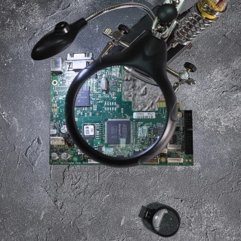 Держатель с лупой Rexant  12-0250