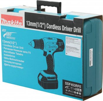 Дрель-шуруповерт Makita DDF453RFE