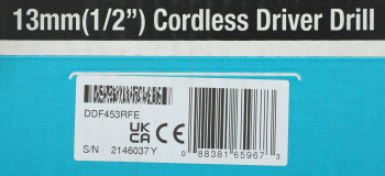 Дрель-шуруповерт Makita DDF453RFE