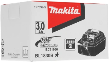 Батарея аккумуляторная Makita  BL1830B LXT