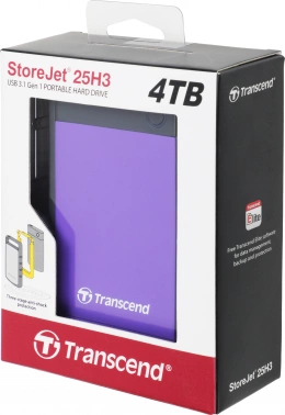 Жесткий диск Transcend USB3.0 4TB TS4TSJ25H3P