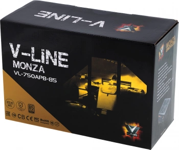 Блок питания Formula ATX 750W MONZA VL-750APB-85