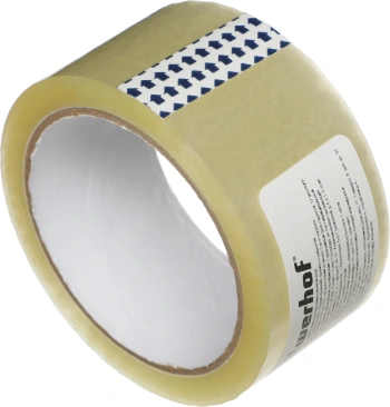 Клейкая лента упаковочная Silwerhof прозрачная шир.48мм дл.66м 38мкм полипропилен