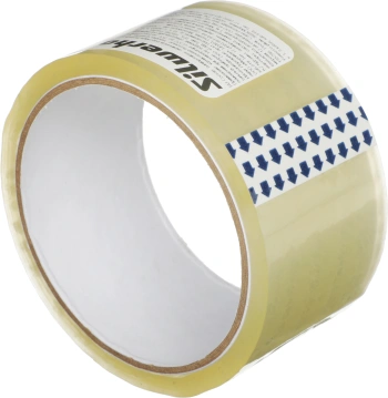 Клейкая лента упаковочная Silwerhof прозрачная шир.48мм дл.40м 38мкм полипропилен