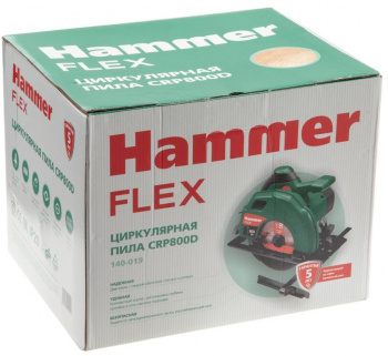 Циркулярная пила (дисковая) Hammer Flex CRP800D