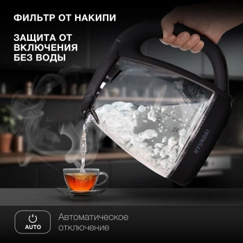 Чайник электрический Hyundai HYK-G1001
