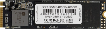Накопитель SSD AMD PCIe 3.0 x4 480GB R5MP480G8