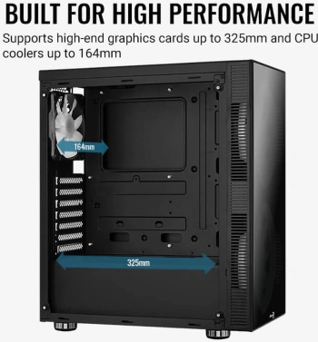 Корпус Aerocool Python-G-BK-v1