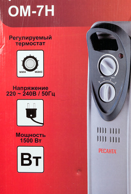 Радиатор масляный Ресанта ОМ-7Н