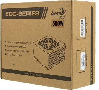 Блок питания Aerocool ATX 550W ECO-550