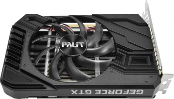 Видеокарта Palit PCI-E PA-GTX1660SUPER STORMX 6G NVIDIA GeForce GTX 1660SUPER 6144Mb 192 GDDR6 1530, 14000 DVIx1 HDMIx1 DPx1 HDCP Ret