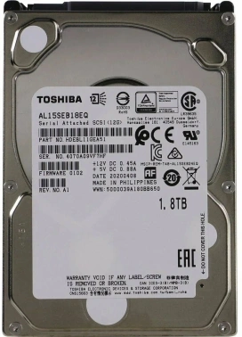 Жесткий диск Toshiba SAS 3.0 1800GB  AL15SEB18EQ