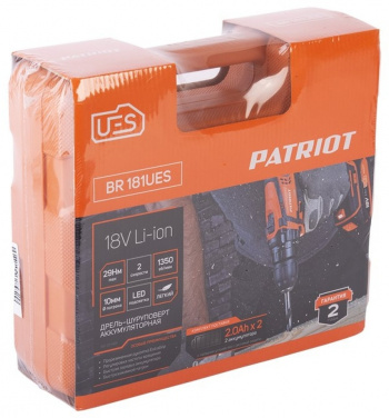 Дрель-шуруповерт Patriot BR 181UES