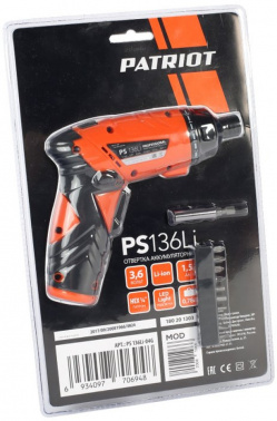 Отвертка аккум. Patriot  PS 136