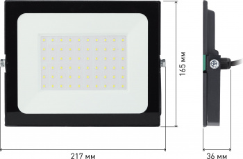 Прожектор уличный Эра Eco Slim  LPR-021-0-65K-070