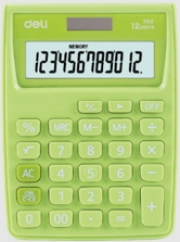 Калькулятор настольный Deli E1238/GRN