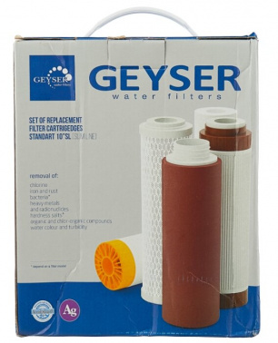 Комплект картриджей Гейзер №6