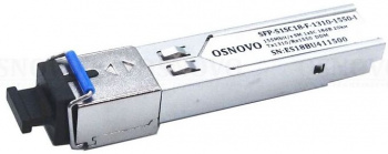 Модуль Osnovo  SFP-S1SC18-F-1310-1550-I