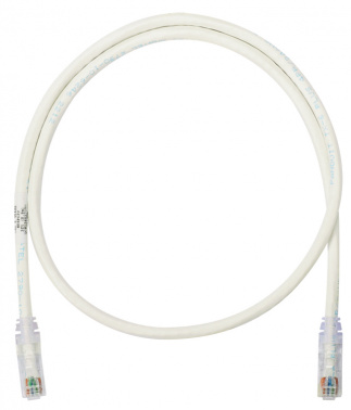 Патч-корд Panduit NK6PC3MY UTP RJ-45 вил.-вилка RJ-45 кат.5E 3м белый