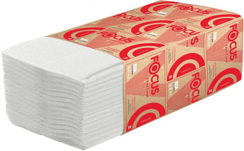 Полотенца бумажные Focus Premium 2-хслойная 200лист. белый (упак.:15шт) (5049977)