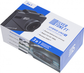 Видеорегистратор с радар-детектором Silverstone F1 Hybrid  UNO S