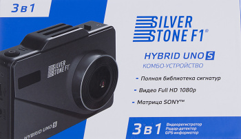 Видеорегистратор с радар-детектором Silverstone F1 Hybrid  UNO S
