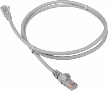 Патч-корд Lanmaster LAN-PC45/U5E-15-GY UTP RJ-45 вил.-вилка RJ-45 кат.5E 15м серый LSZH