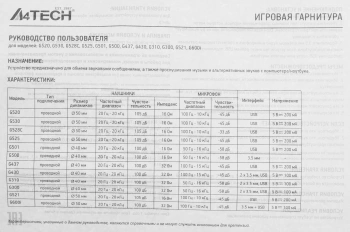 Наушники с микрофоном A4Tech Bloody G525