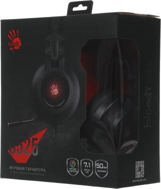 Наушники с микрофоном A4Tech Bloody G525