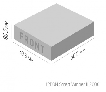 Источник бесперебойного питания Ippon Smart Winner II 2000