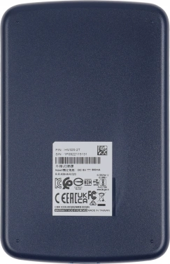 Жесткий диск A-Data USB 3.1 2TB AHV320-2TU31-CBL HV320