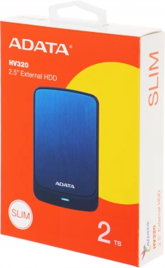 Жесткий диск A-Data USB 3.1 2TB AHV320-2TU31-CBL HV320