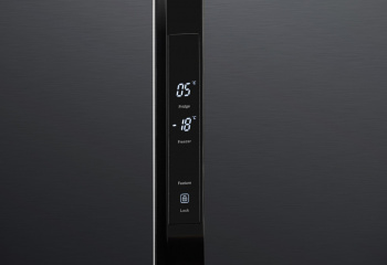 Холодильник Hyundai CS5003F черная сталь (двухкамерный)
