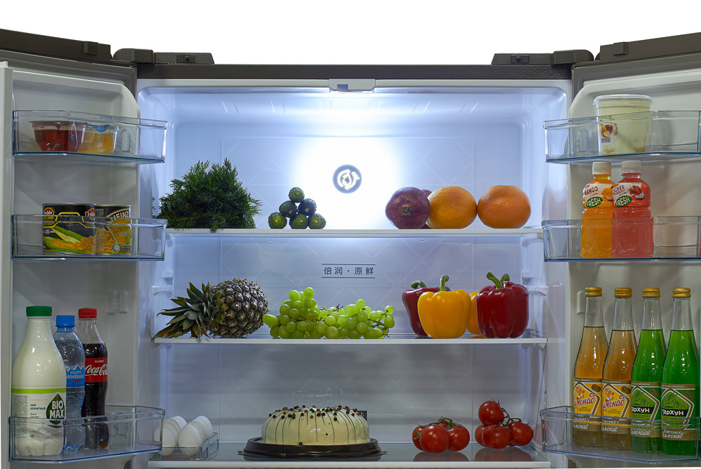 Холодильник Hyundai CM4505FV нержавеющая сталь (трехкамерный)